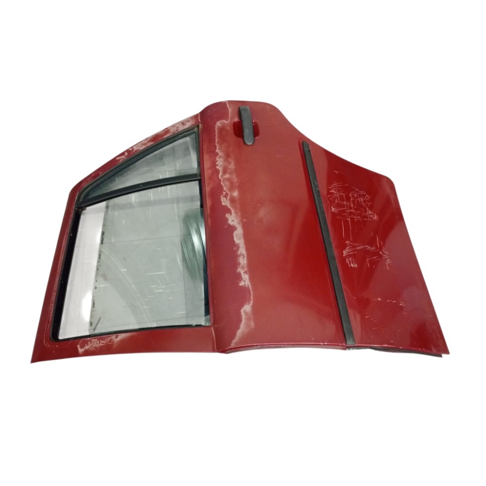 Porta Traseira Esquerda Vw Parati 16v Tour 2002 Original Traseira Esquerda Vermelho 3