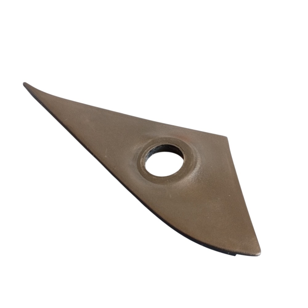 Moldura Retrovisor Direito Fiat Uno 4p 1992 A 2002 Original Preto 3