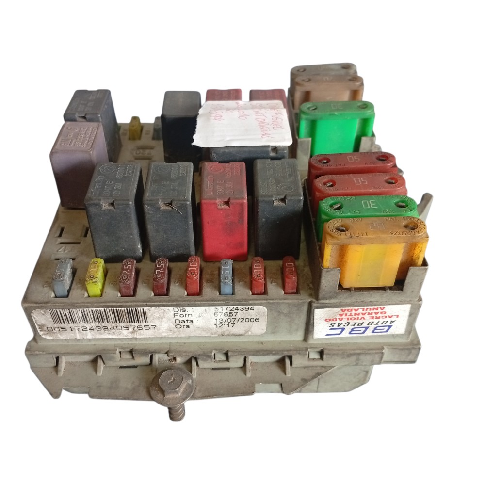 Caixa De Fusível Fiat Stilo 2003 A 2010 Original