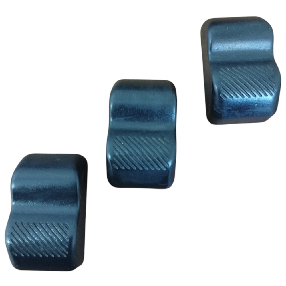 Kit 3 Botões Falsos Painel Vw Gol 1997 Original