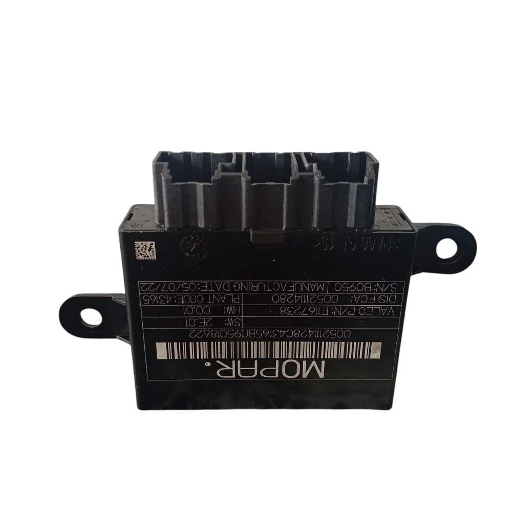 Modulo Sensor De Estacionamento Fiat Argo 2023 Original  Preto