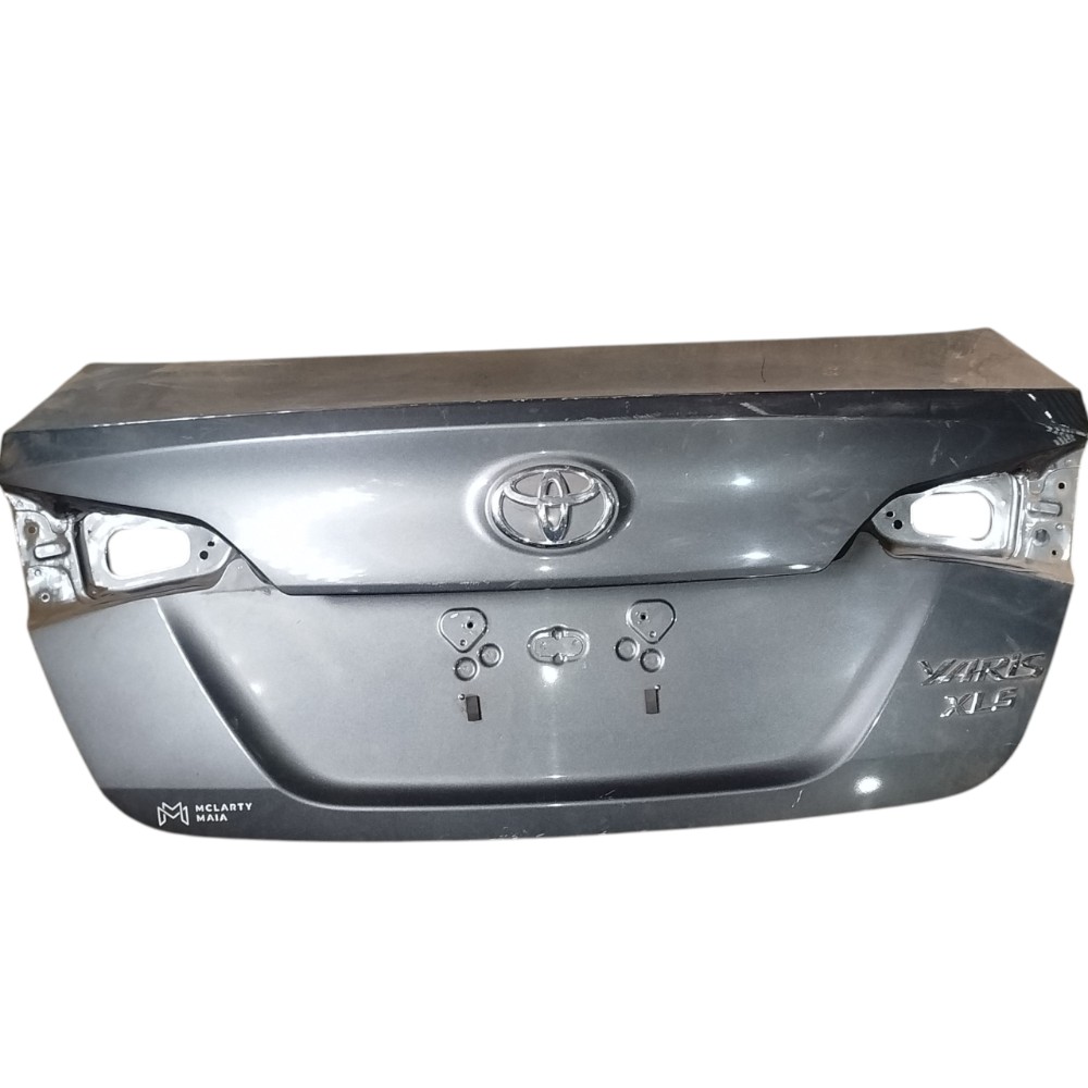 Tampa Traseira Porta Malas Toyota Yaris Sedan 2020 2021 Cinza-escuro