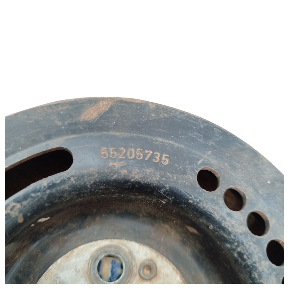 Polia virabrequim fire 1.0 fiat palio siena uno 6