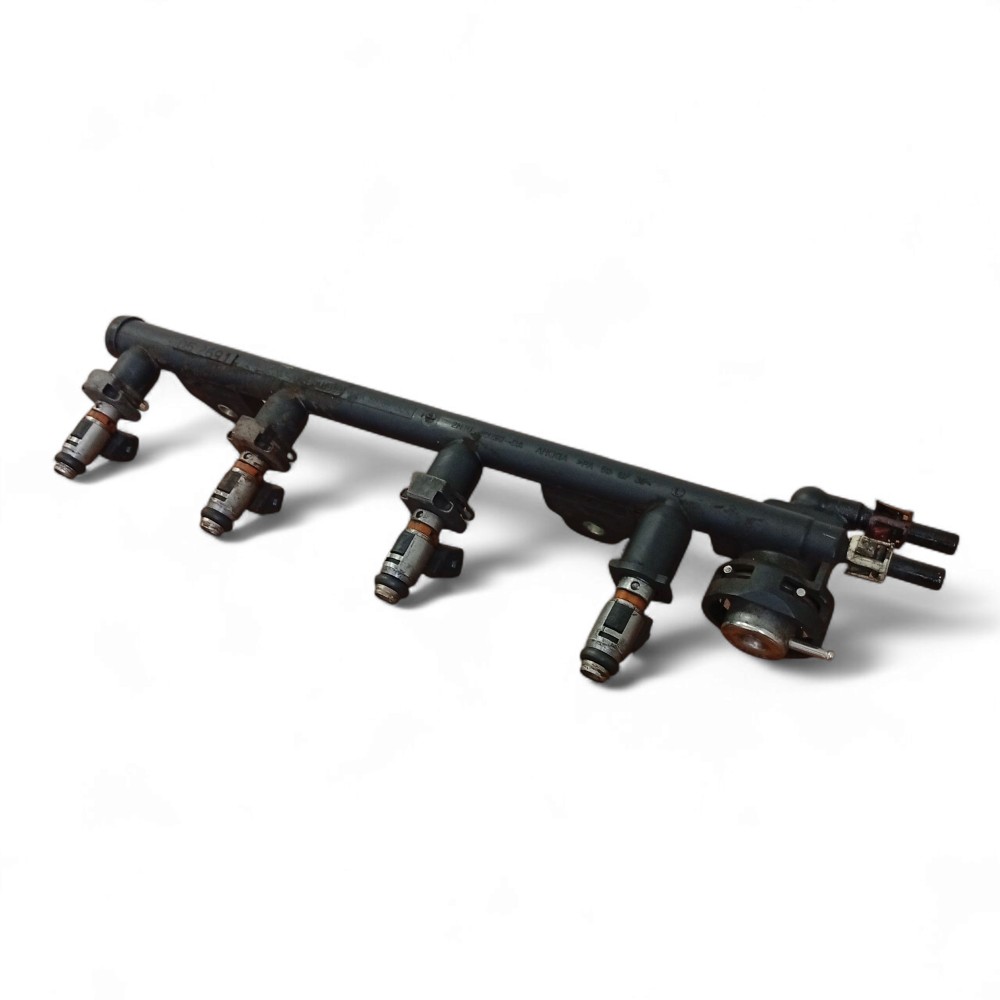 Flauta Combustível Bico Injetor Ford Fiesta Focus 1.6 2005