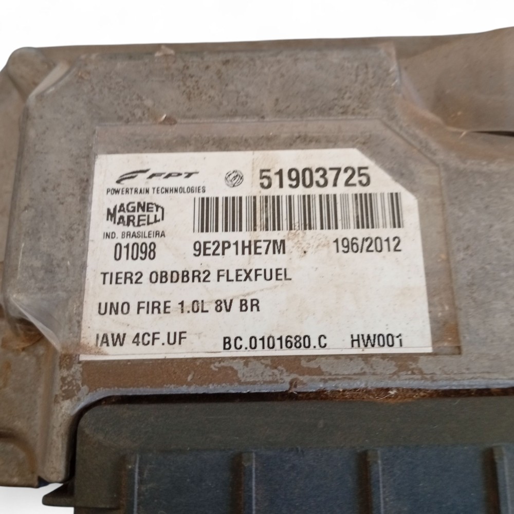 Modulo Injecao Central 1.0 Fiat Mille Siena Uno 2007 A 2013 4
