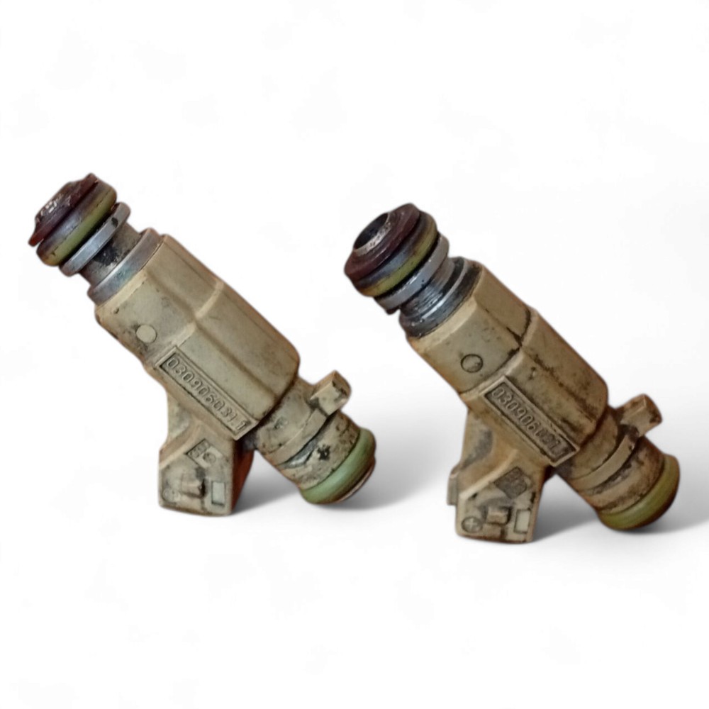 Par Bico Injetor Combustível Vw Gol At 1.0 8v 1997 A 2003