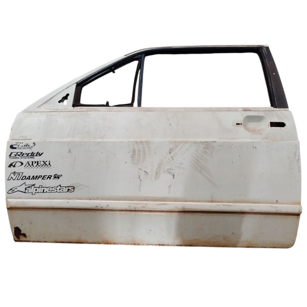 Porta Dianteira Esquerda Vw Gol G1 Com Detalhes Dianteira Esquerda Branca