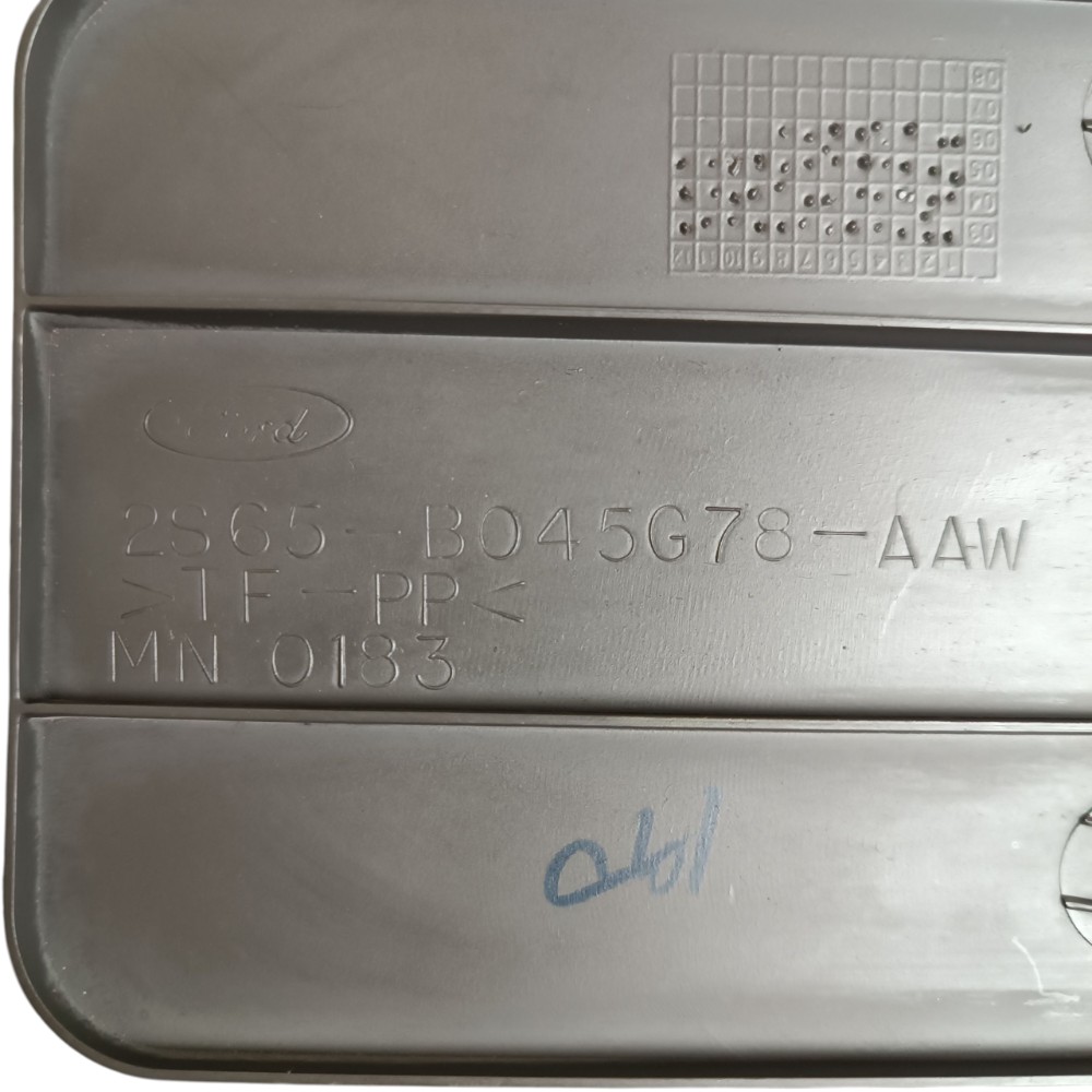 Tampa Acabamento Painel Airbag Bolsa Ford Fiesta 2002 A 2009 7