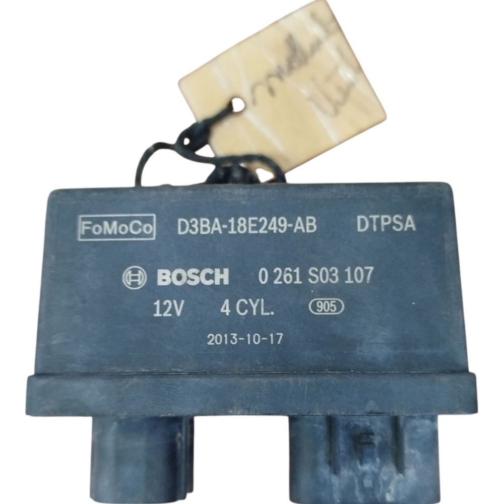 Módulo Rele Ventoinha Ford Fiesta 2013 A 2015 Original