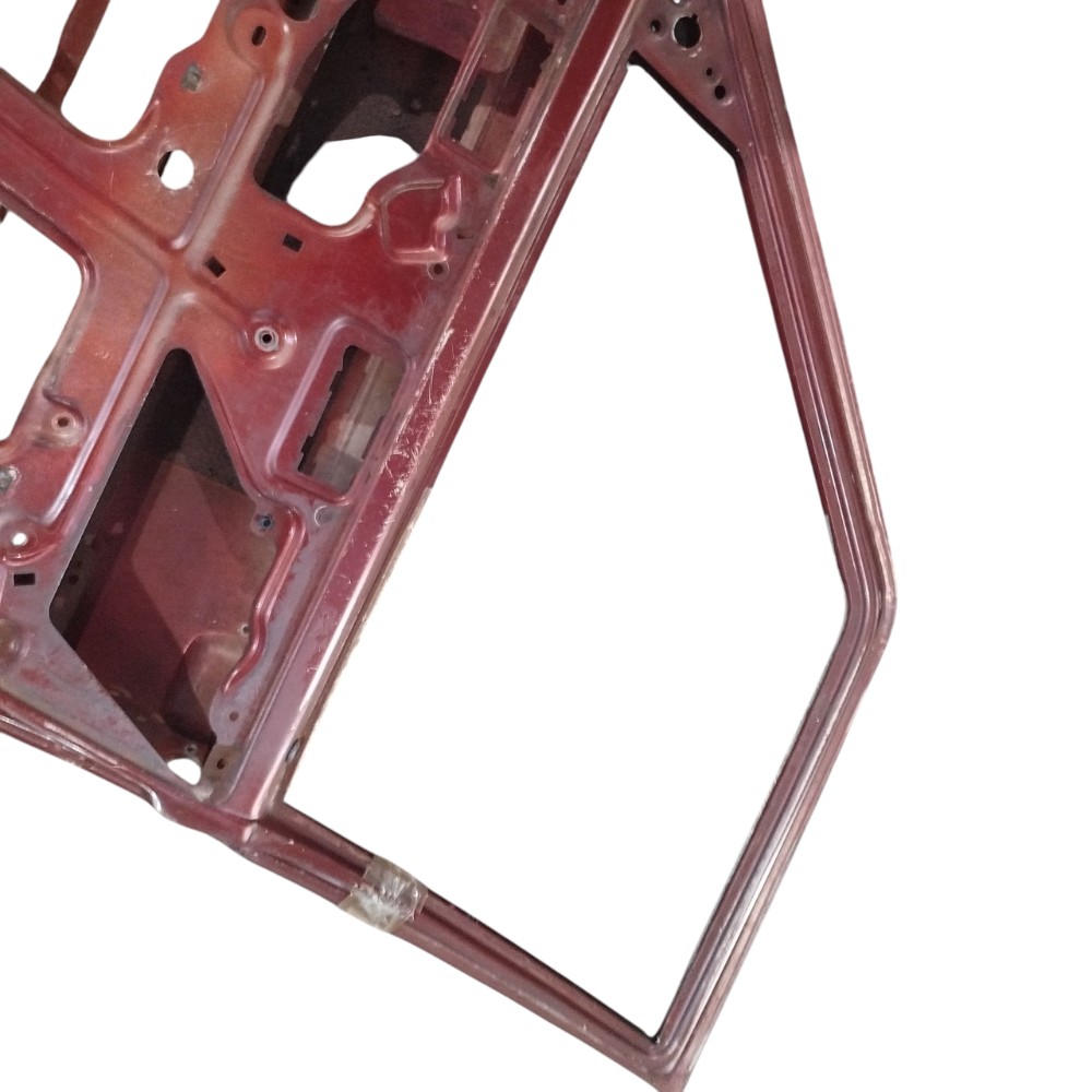 Porta Dianteira Direita Fiat Uno 1994 Com Detalhes Dianteira Direita Vermelho 5