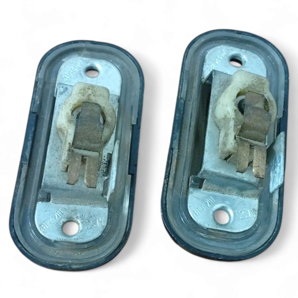 Luz Lanterna Placa Vw Santana 1998 A 2006 Original 6