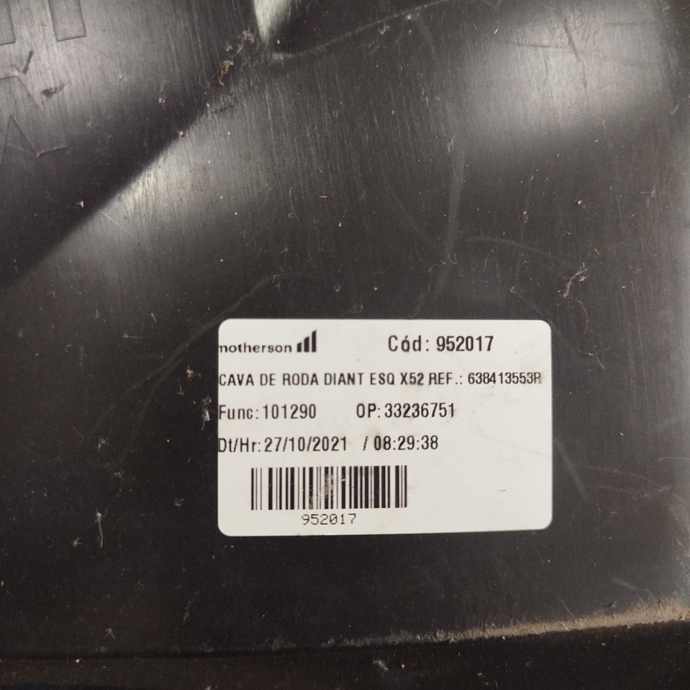 Parabarro Dianteiro Esquerdo Renault Logan 2015 A 2019