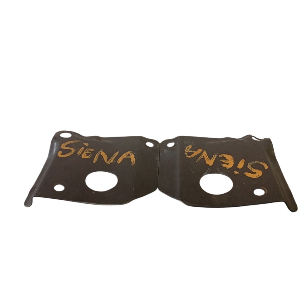 Par De Suporte Parachoque Traseiro Siena 2001 Original