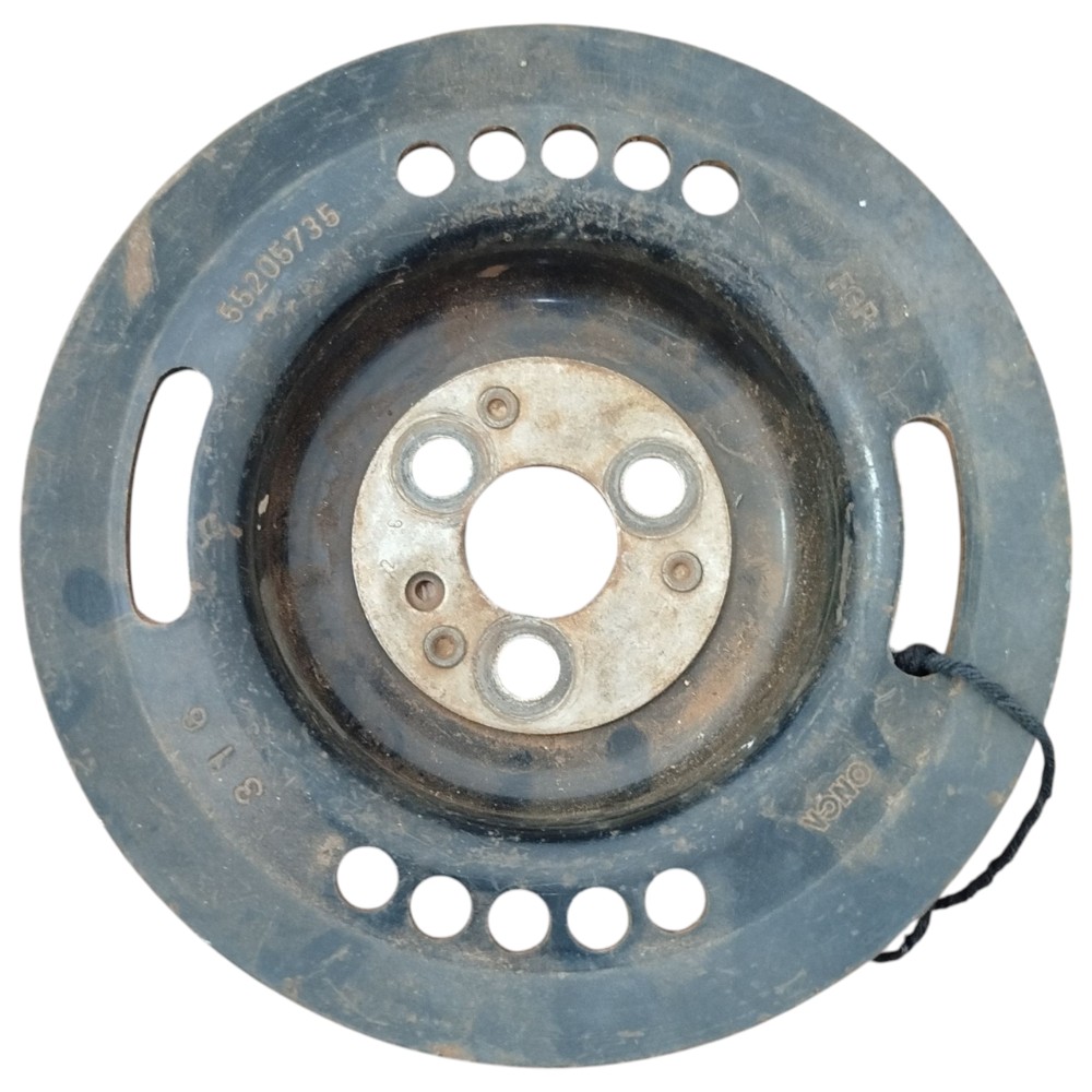 Polia virabrequim fire 1.0 fiat palio siena uno 3