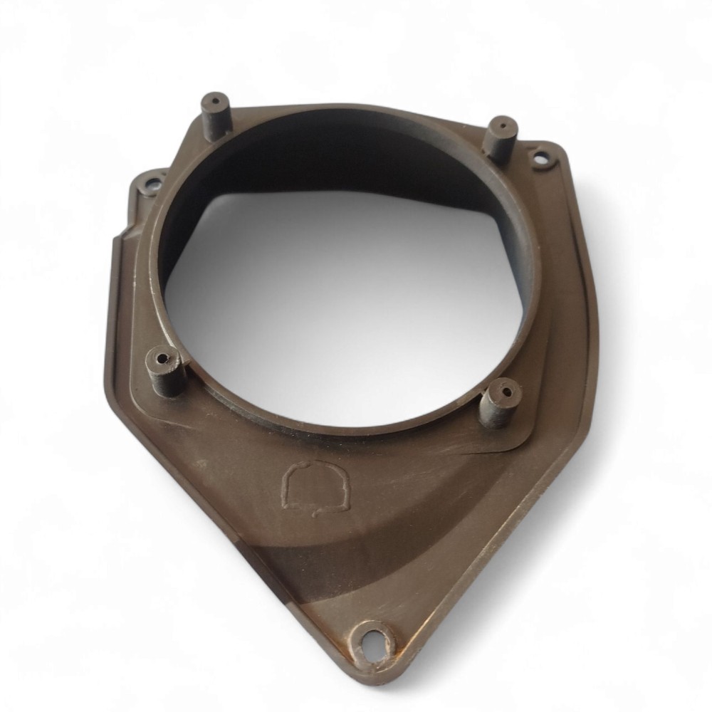 Moldura Suporte Alto Falante Porta Traseira Direita C3 2010