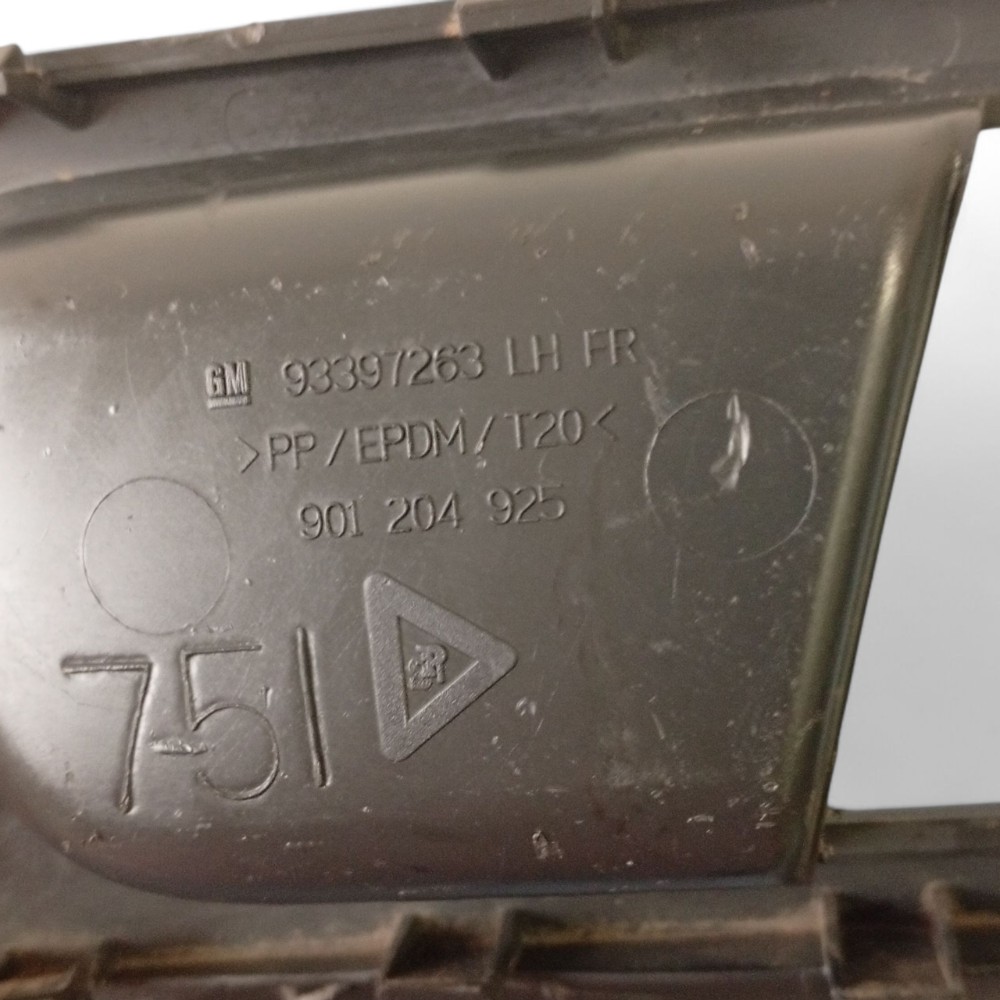 Moldura Maçaneta Interna Esquerdo Diantei Meriva 2003 A 2011 5