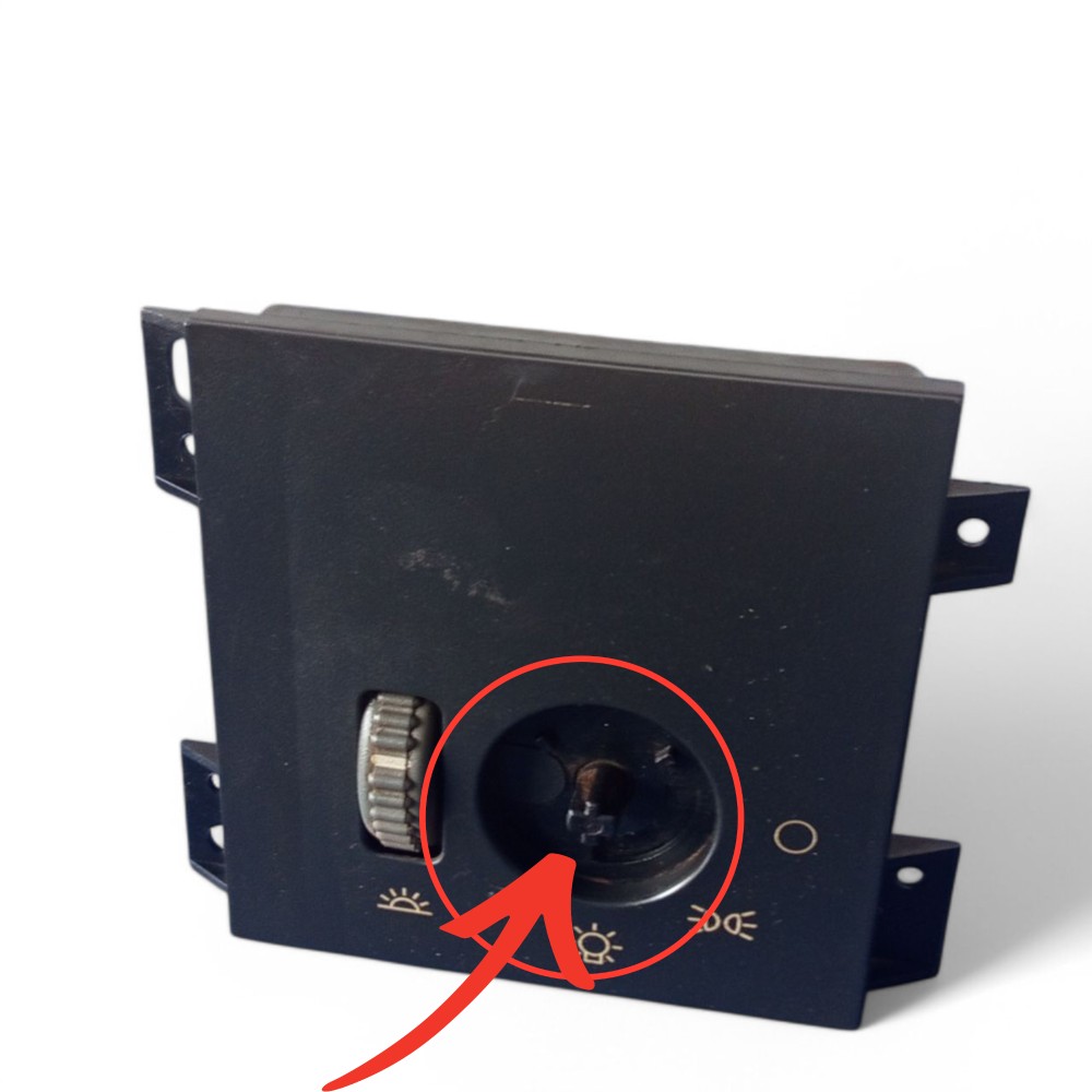 Comando Chave Botão Farol Luz Inte Gm Blazer S10 C/ Detalhe