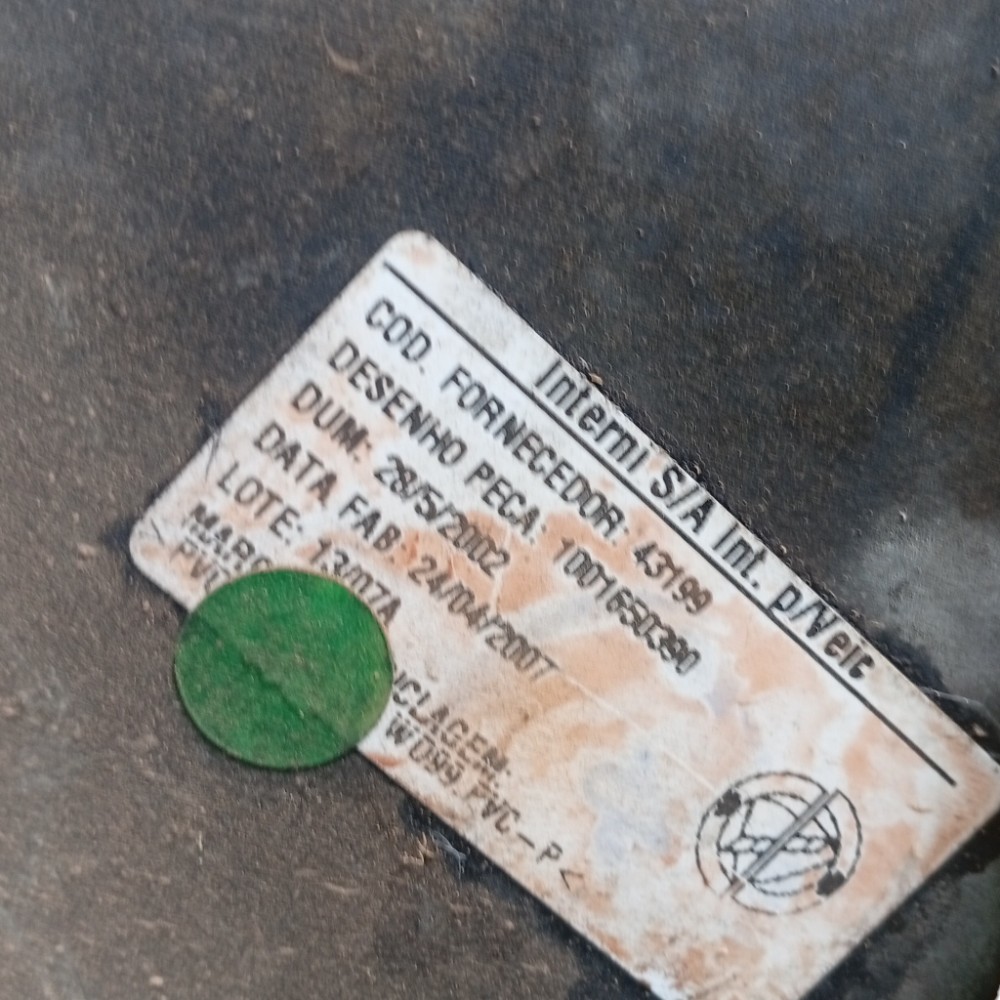 Forro Porta Esquerda Fiat Palio 2p 2000 A 2010 Original