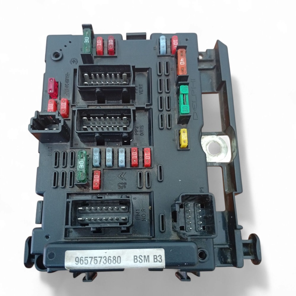 Modulo Bsm Caixa Fusíveis Peugeot 207 Citroen C3 2007 2