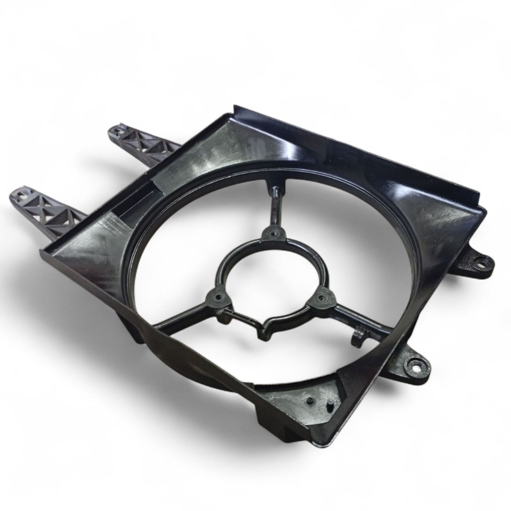 Defletor Ventoinha Radiador Fiat Fiorino Uno 2002 A 2012