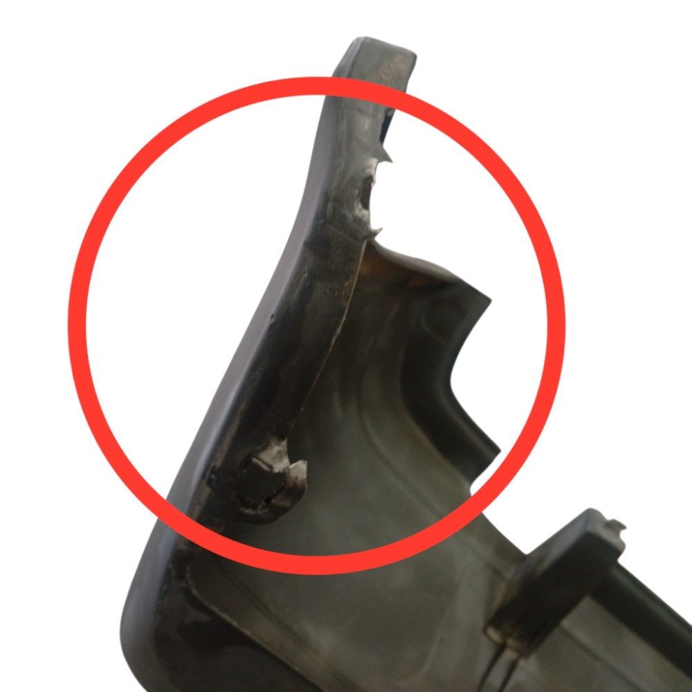 Parachoque Traseiro Fiat Mille Uno 2001 A 2013 C/detalhes 2