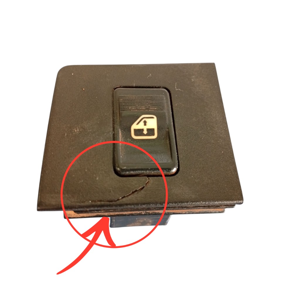 Botão vidro elétrico diant direito Fiat uno 1997 C/detalhe