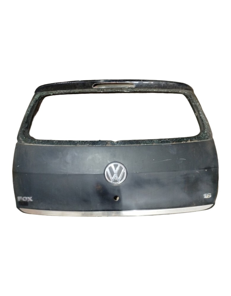 Tampa Traseira Porta Malas Vw Fox 1.6 Gii 2011 Original Preta