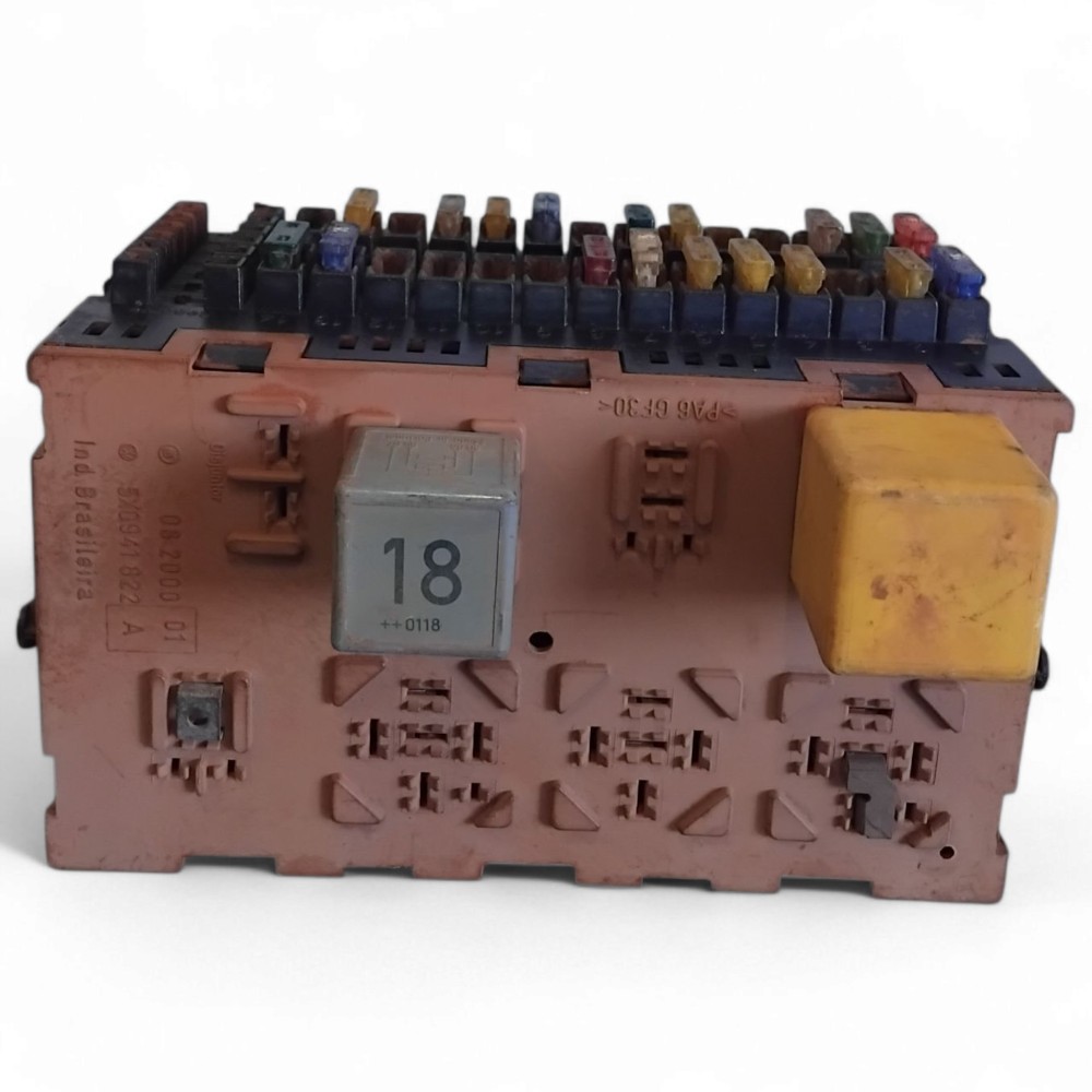 Caixa Fusíveis Relê Vw Gol G2 G3 1.0 1999 A 2005 Original