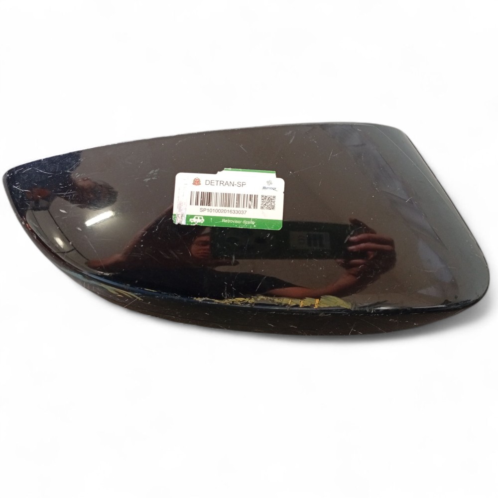 Capa Retrovisor Direito Vw Gol G5 2009 A 2012 Original  Preto