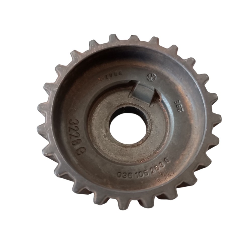 Engrenagem virabrequim polia 1.0 16v para vw gol 1997 a 1999
