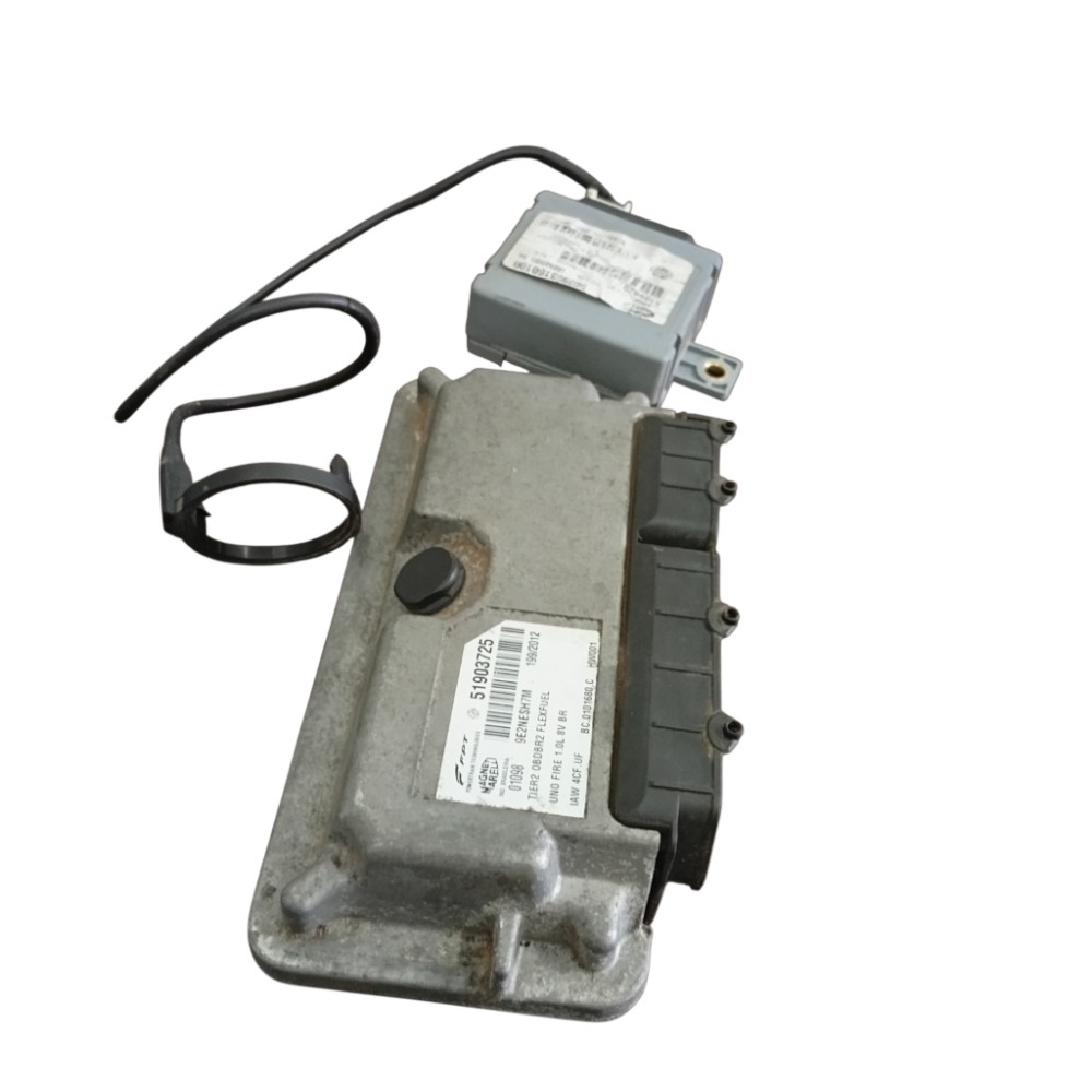 Kit Injeção 1.0 Fiat Siena Uno Palio S/chave 2007 A 2013 2