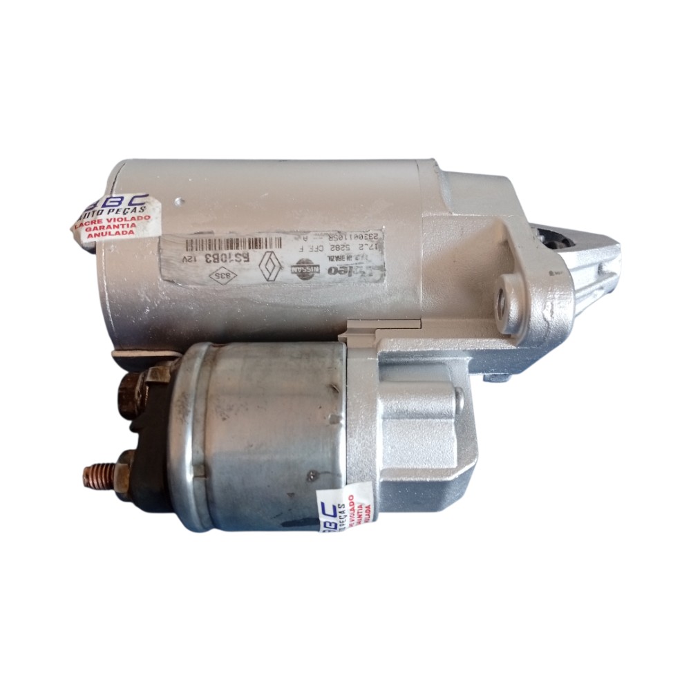 Motor Partida 1.6 8v Duste Renault Logan Sandero 2007 A 2017