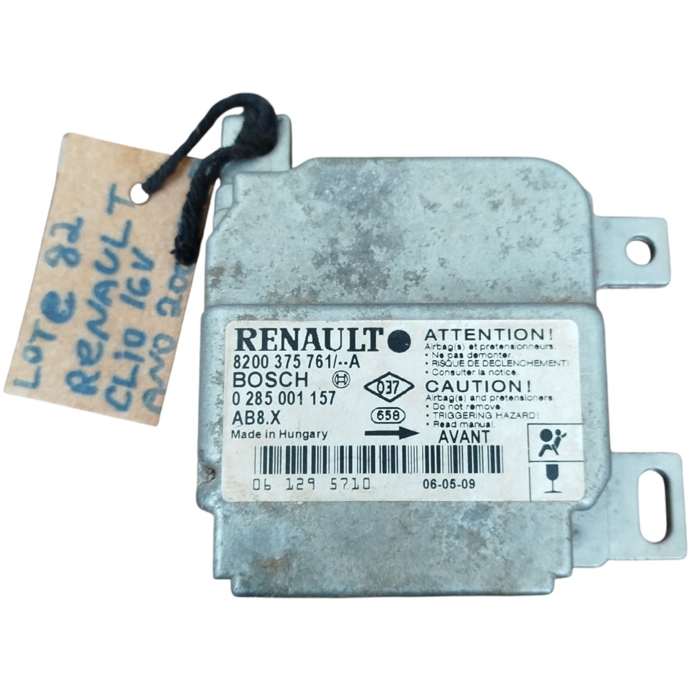 Modulo central airbag Renault Clio 16v 2006 2007 original