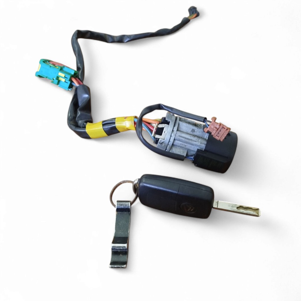 Cilindro Ignição Citroen C3 2010 Completo Original