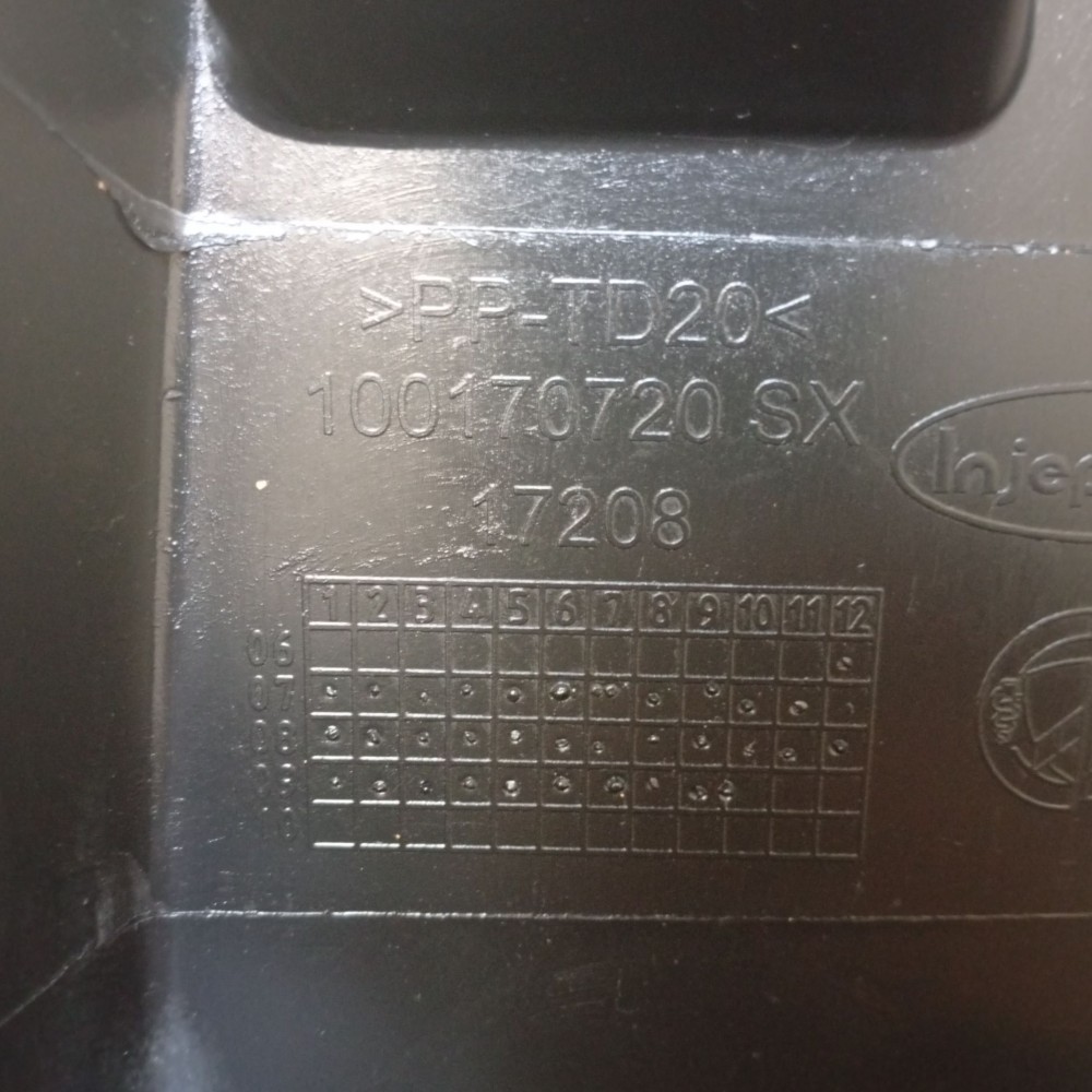 Suporte Bagagito Lado Esquerdo Fiat Uno Mille 2010 Original 8