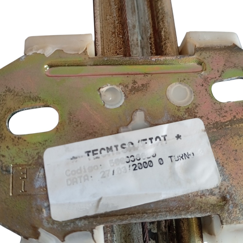 Maquina Vidro Manual Traseiro Esquerdo Fiat Uno 2000 A 2013 3