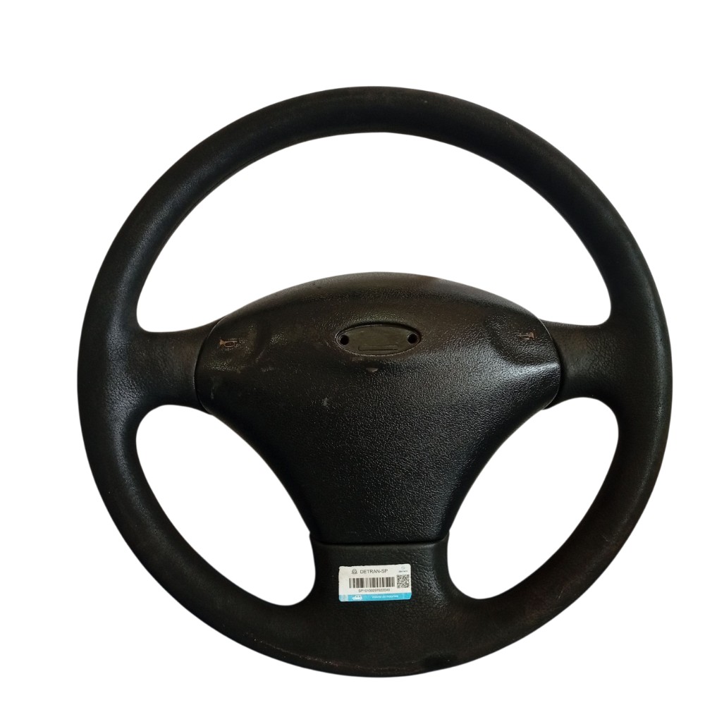 Volante Motorista Ford Fiesta 1997 Original Preto