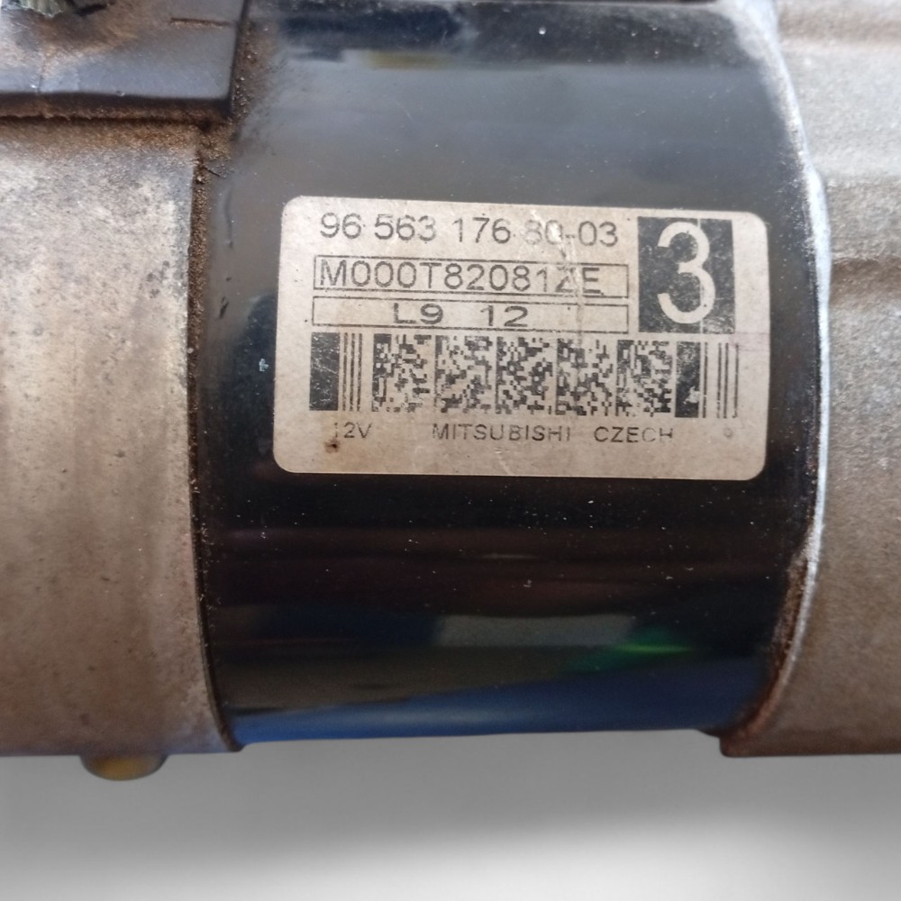 Motor Partida 2.0 Pallas Citroen Peugeot C4 307 2008 A 2012 6