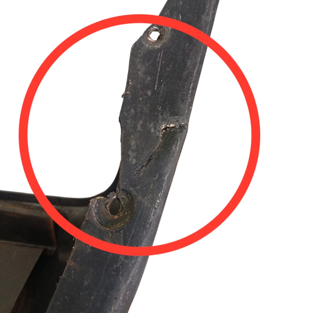 Parachoque C/alma Traseiro Vw Gol Bola 1995/1999 C/detalhe 6