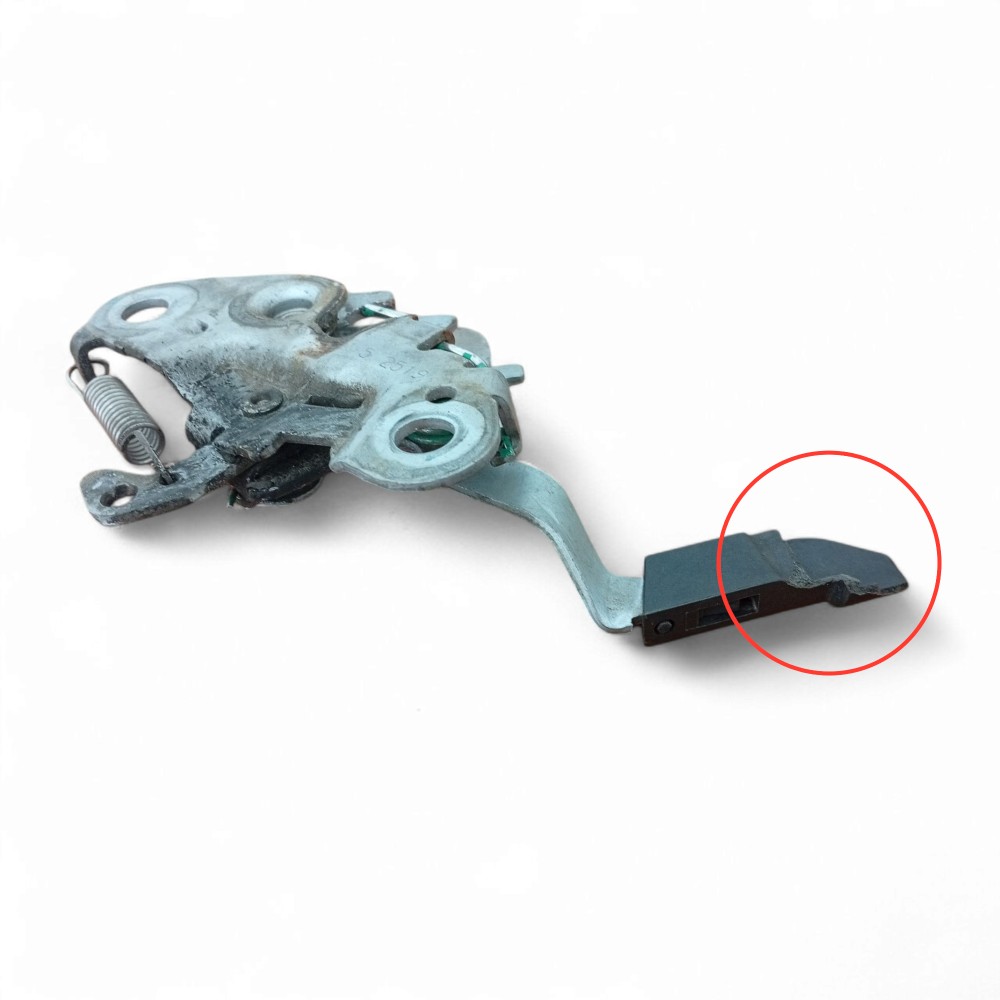 Fechadura Inferior Capô Citroen C3 2010 Original Com Detalhe