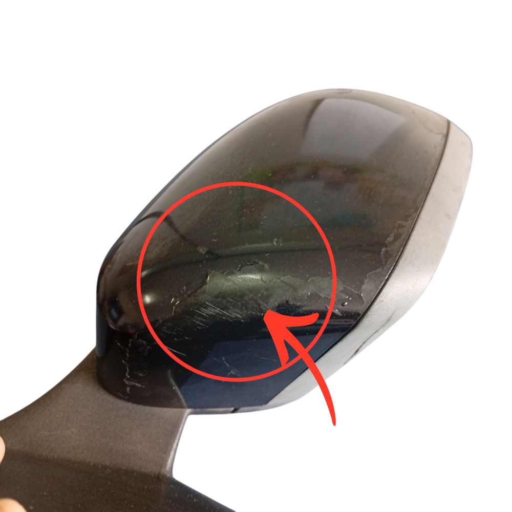 Retrovisor elétrico direito Ford Focus 09 c/pisca c/detalhe