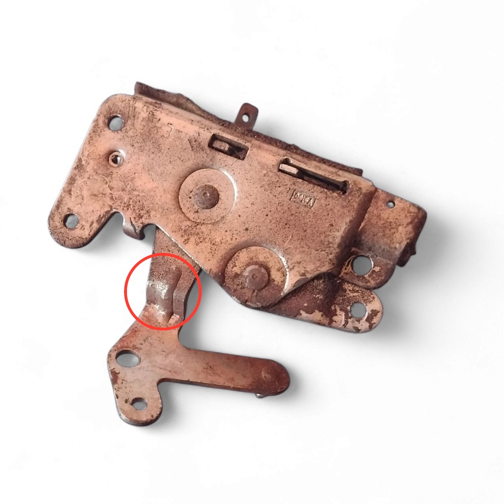 Fechadura Porta Lado Esquerdo Fiat Uno Mille 2010 C/ Detalhe