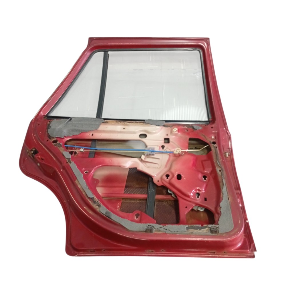 Porta Traseira Esquerda Vw Parati 16v Tour 2002 Original Traseira Esquerda Vermelho 5