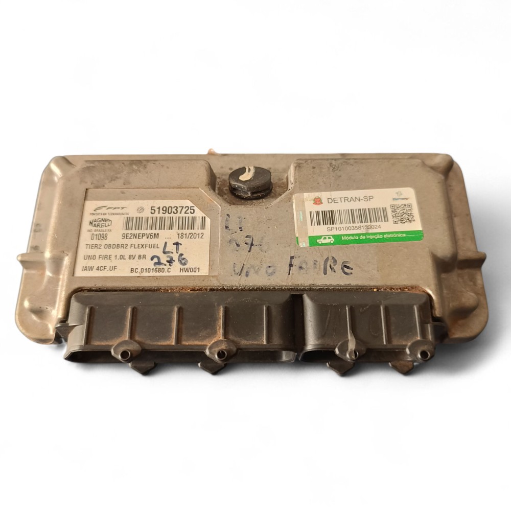 Modulo Injecao Central 1.0 Fiat Mille Siena Uno 2007 A 2013