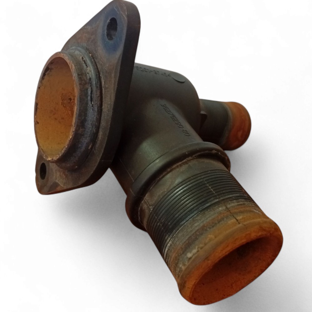 Carcaça Válvula Termostática Flange Citroen C3 2004 A 2007