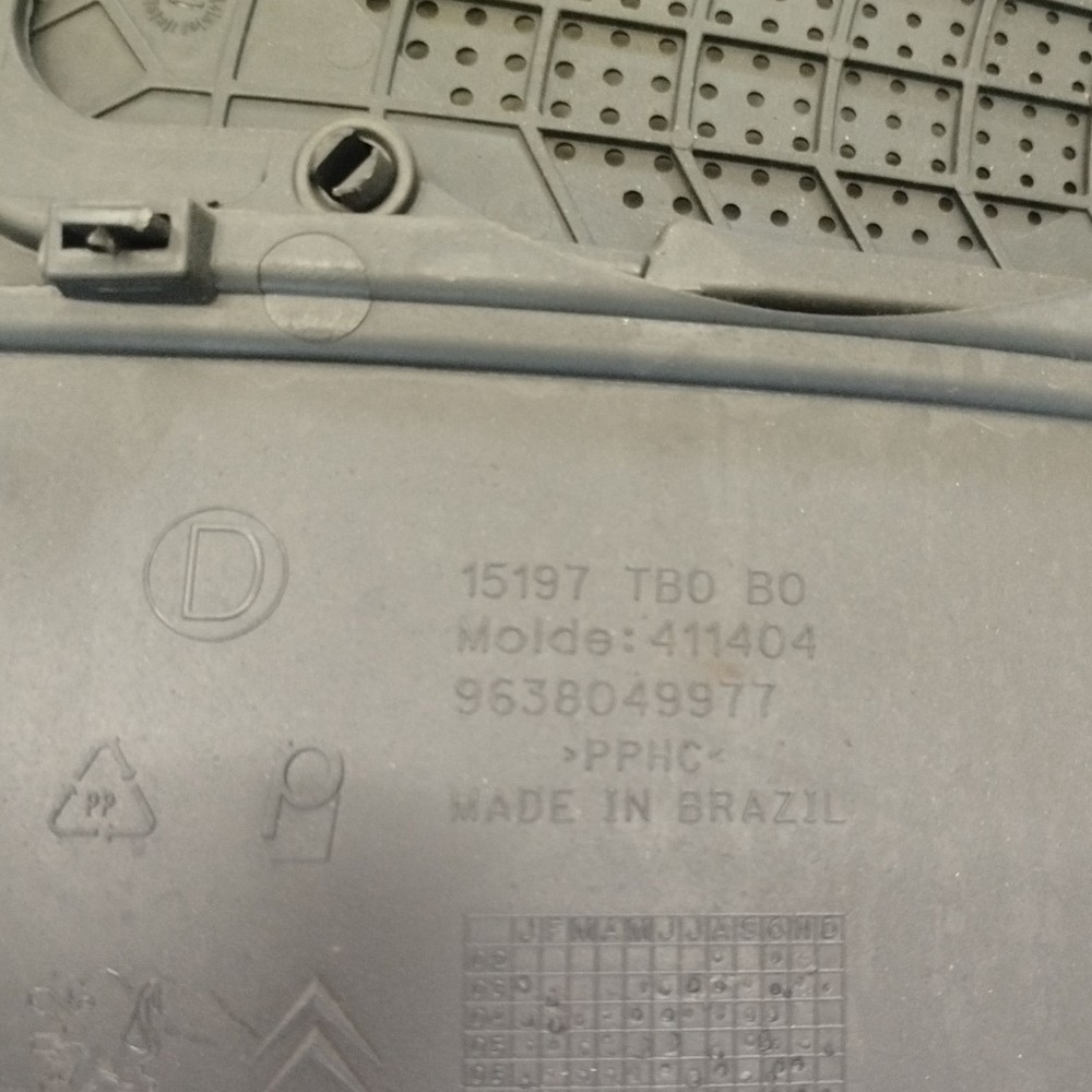 Forro Porta Dianteiro Direito 1.4 Citroen C3 2010 A 2012 6