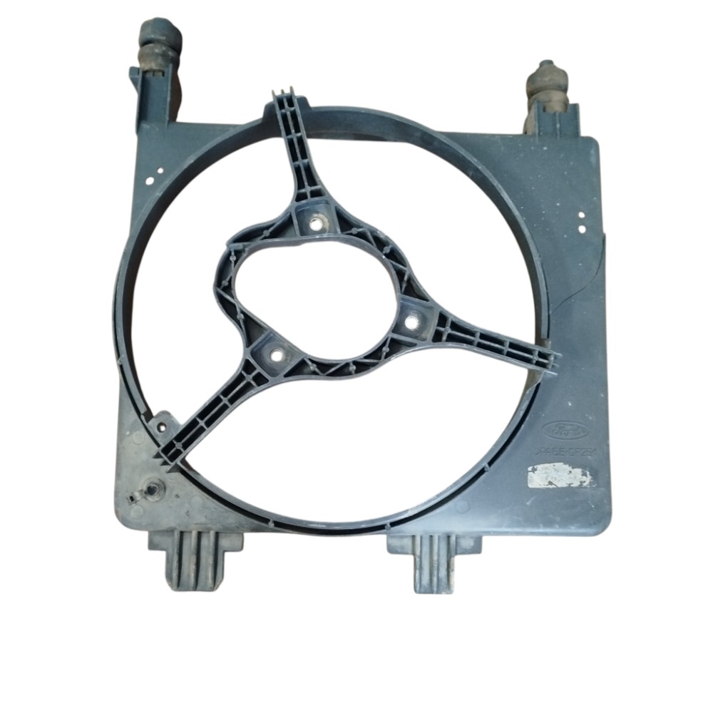 Defletor Radiador Ford Fiesta 1996/2002 S/ar Com Detalhe