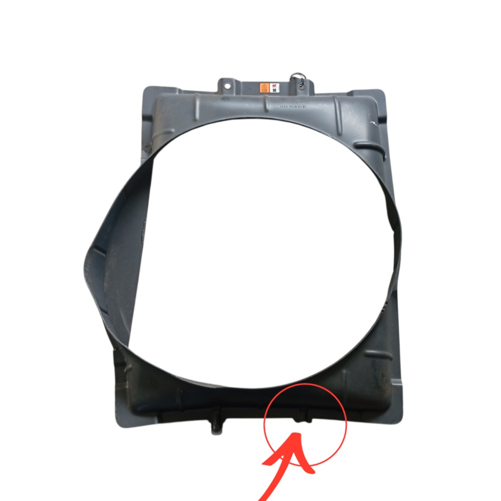 Defletor Ventoinha Radiador Ford Cargo 2014 C/detalhe