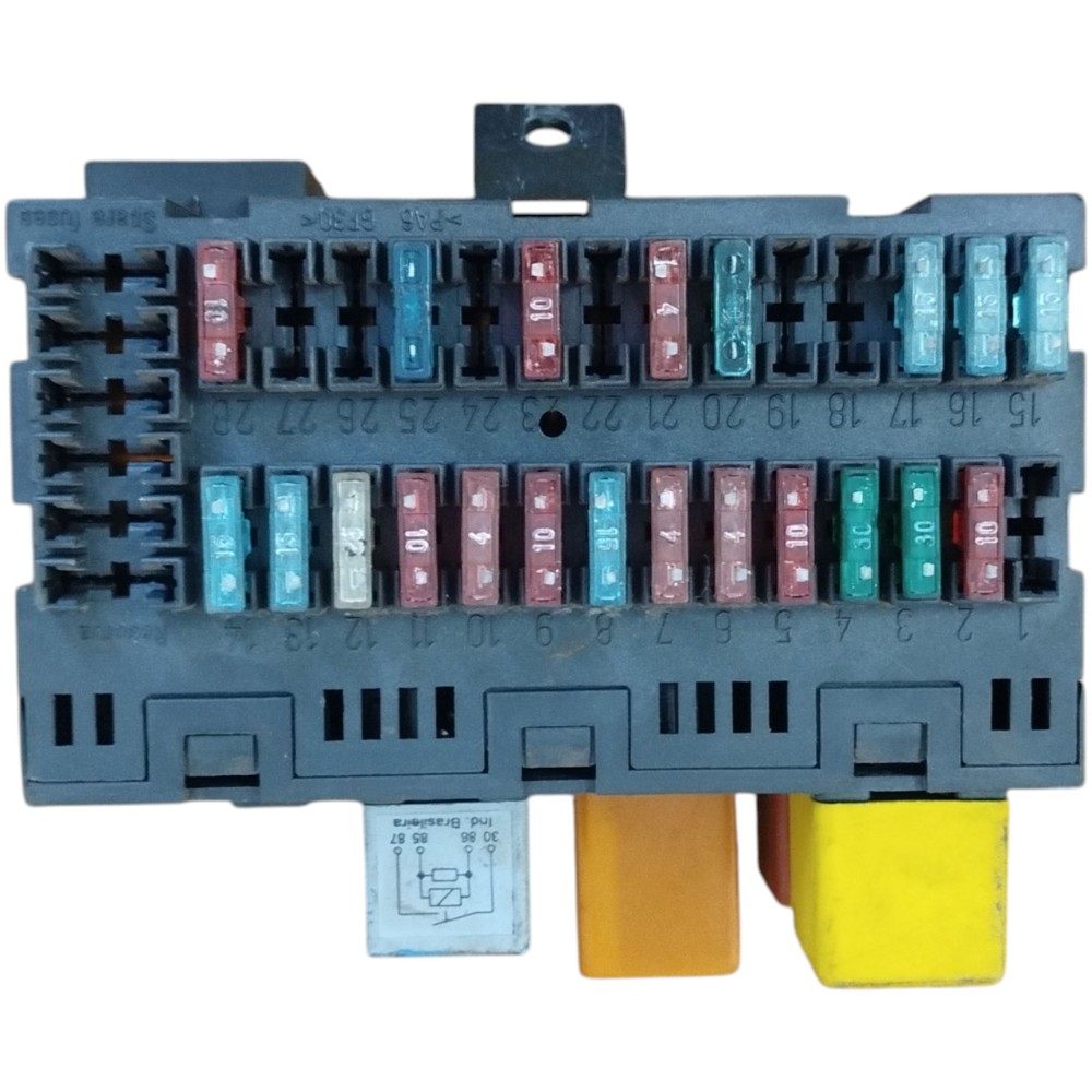 Caixa De Fusíveis Relê Vw Gol G2 G3 1.0 Original