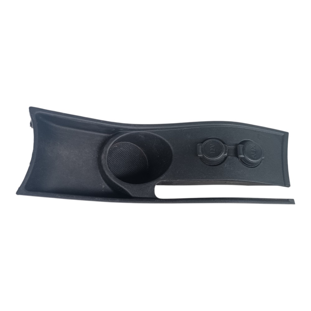 Moldura Porta Copos C/Aux Usb Citroen C4 2008 2014 2